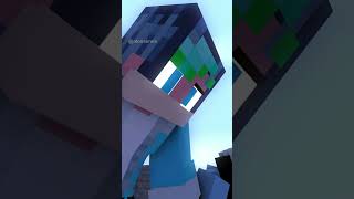 Dream on Minecraft animation (kratos falling meme) #shorts