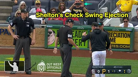 Ejection 160 - Derek Shelton Tossed After Clint Vo...