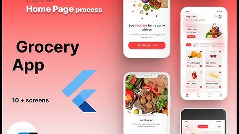 Flutter Grocery App Tutorial Part 4: HomePage card