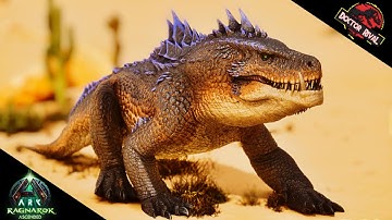 I tamed a PALEO FASOLASUCHUS in the Desert of ARK Ragnarok