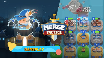 My First Time Playing || Merge Tactics: Kingdom Defense