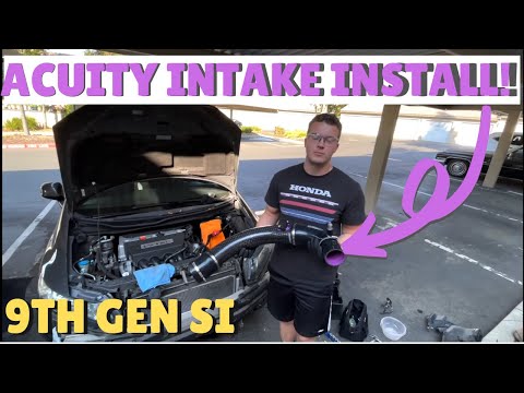 Acuity COLD AIR INTAKE Install & First Impressions on my 9th Gen CIVIC SI