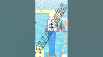 Bridge Race LVL 30 Gameplay FUN GAME #shorts #BridgeRace #fungames #viralvideo