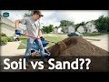 Leveling My Lawn Before Renovation and Seeding / Soil vs Sand??