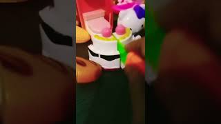 Cutting Skills 🍅🍄🥑 #toys #asmr 💪