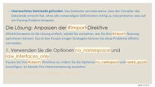 Beheben Von -Fehlern Mit .Net Out-Of-Proc-Server In C