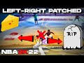 LEFT RIGHT CHEESE JUST GOT PATCHED IN NBA 2K22!