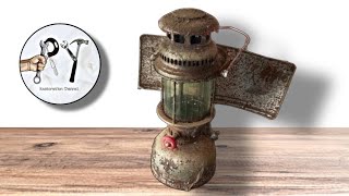 Old Oil Lamp Restoration | Petromax kerosene