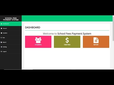 School Fees Payment System In PHP With Source Code | Source Code & Projects