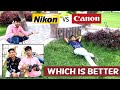 Nikon d3400 vs Canon 1500d Comparison Outdoor Photography