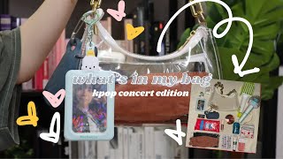 whats in my bag: kpop concert edition! ♡