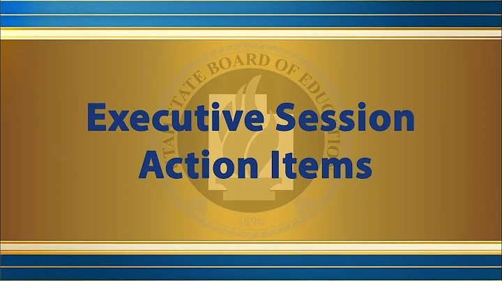 20250206 14. Executive Session Action Items