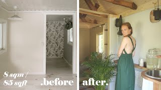 EXTREME Tiny Guest Room Makeover | DIY From START TO FINISH (Story 53)