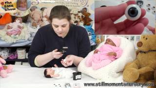 Different eyes for your reborn baby dolls + Bloopers - The SMN Show #208