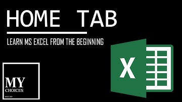 Learn MS Excel Part 2 | Home Tab