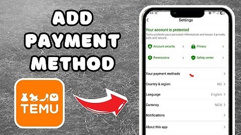 How To Add Payment Method On Temu (2025 EASY GUIDE)