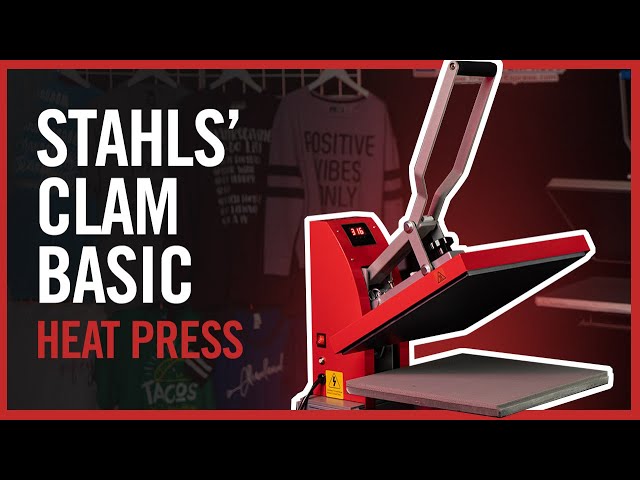 Siser Red Digital Clam Heat Press, 15 x 15