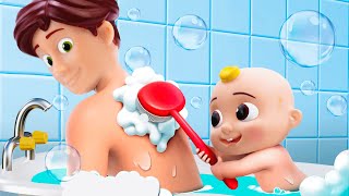 Bath Song Lets Take A Bath Fun Bath Time Song Cocomelon Toys Nursery Rhymes & Kids Songs