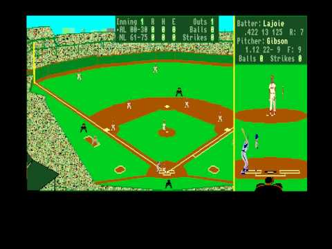 Earl Weaver Baseball for Amiga by Electronic Arts