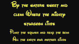 Video-Miniaturansicht von „Steady As The Beating Drum - Pocahontas Lyrics“