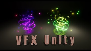 UNITY Создание Магического Торнадо.
