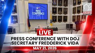 LIVE PRESS CON | DOJ: SEN. BATO DELA ROSA, MAAARI NANG ARESTUHIN ANUMANG ORAS