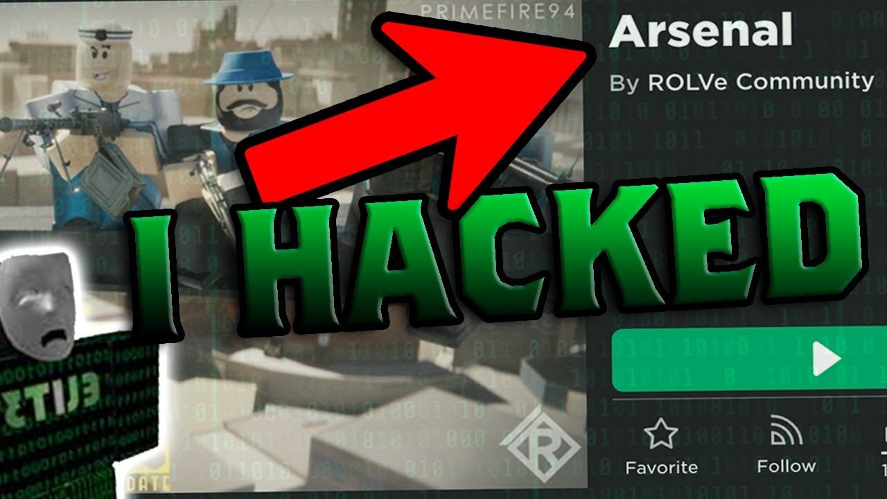 Using Hacks To Win In Arsenal Youtube - how to hack arsenal roblox buxgg youtube