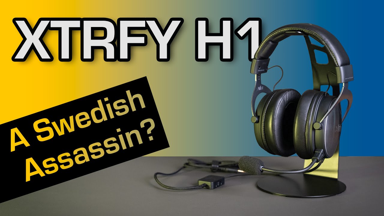 XTRFY H1 Headset Review in 2023! - Best Sub $200 Closed Back for FPS and  E-Sports? - YouTube