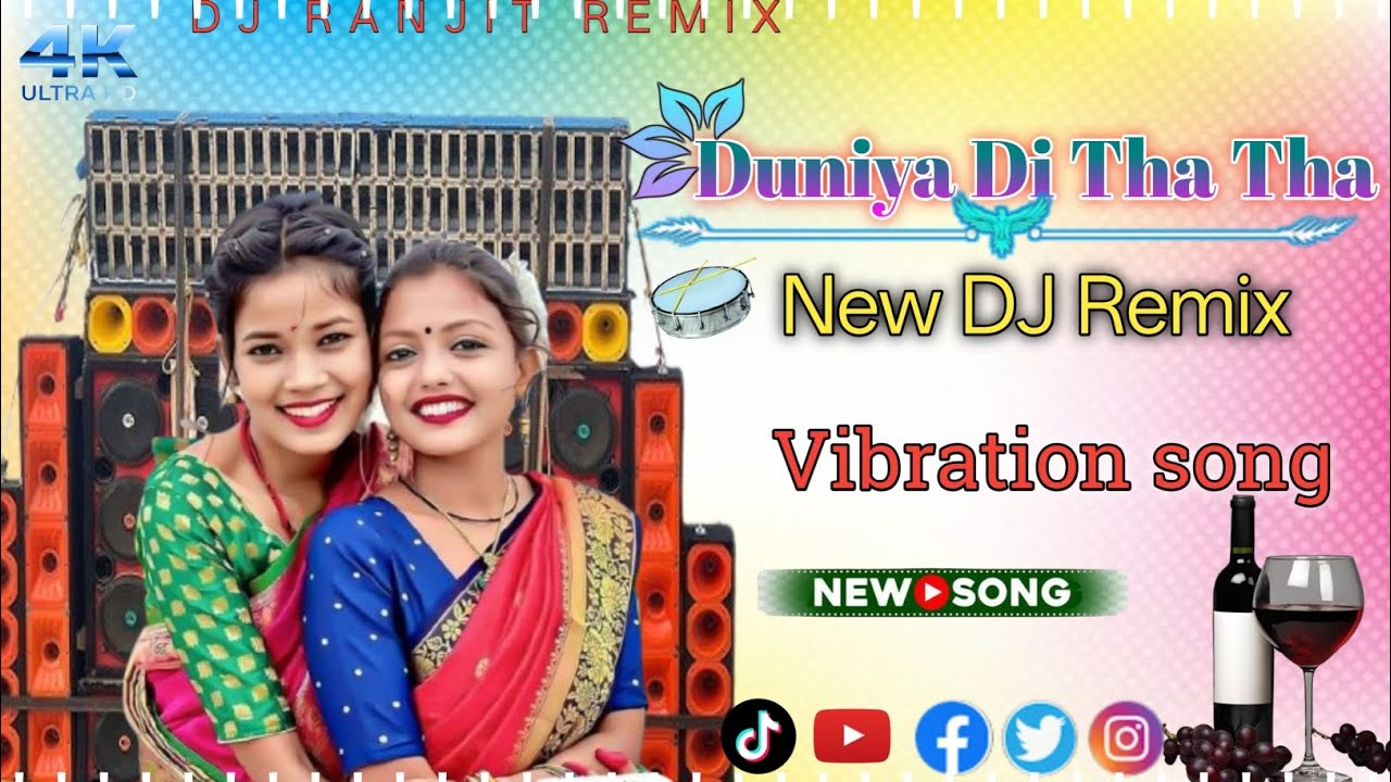 Duniya Ki Tha Tha Tha Dj Songs || New Hummeng Bass Dance 2026 JBL Dj Mix || Dj Ranjit Mixing 
