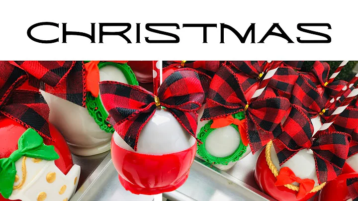 Christmas Candy Apples - How to Make Large Batch Candy Apple Recipe