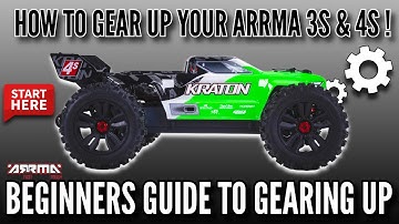 Hoe je jouw Arrma 3S & 4S RC-truck moet uitrusten – Beginnersvriendelijke gids!