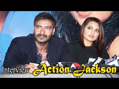ajay,-sonakshi-&-prabhu-deva-interview-for-film-action-jackson-!