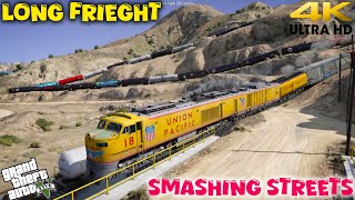 Streaming - Insane Train Adventure In Gta V Real Trains, No Tracks, 5-Star Chaos & More