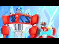 Optimus e heatwave | COMPILAÇÃO | Desenho animado infantil | Transformers Rescue Bots