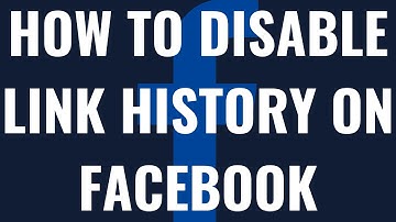 How to Disable Link History on Facebook