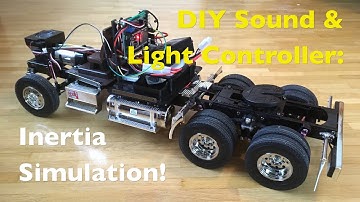 Arduino DIY ESP32 Truck Sound & Light Controller: Awesome Vehicle Inertia Simulation!