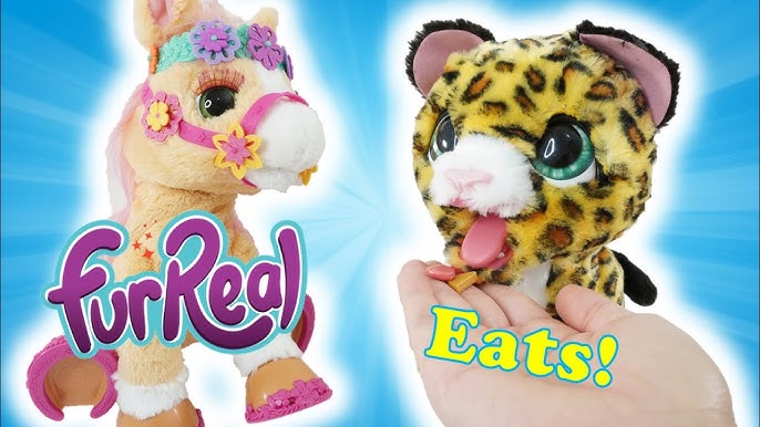 Peluche interactive Lolly le léopard - FurReal Friends Hasbro : King Jouet,  Peluches interactives Hasbro - Peluches