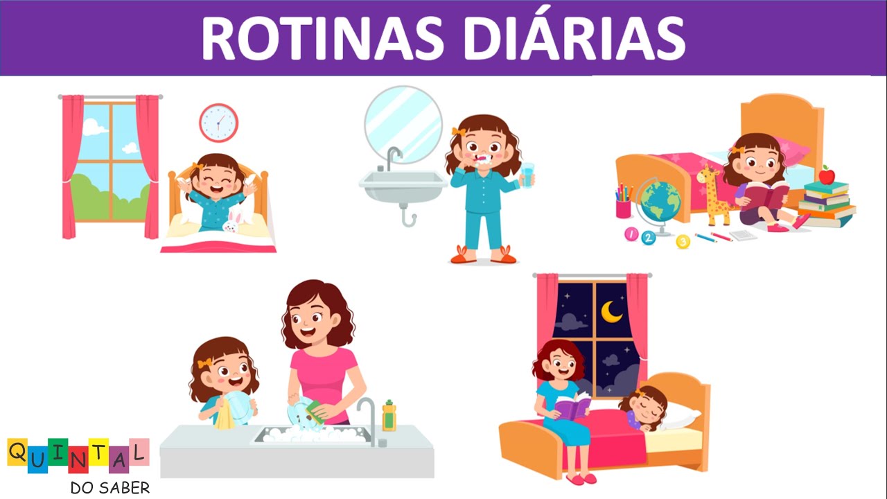 Vídeos Educativos sobre Rotina e Bons Hábitos