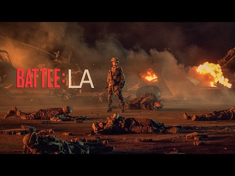 اخر فرقة جيش بتتصدي لنهاية العالم اللي هتدمر الارض ملخص فيلم Battle LA