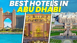 Abu Dhabi Best HOTELS - where to stay in LUXURY and relax