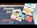 January 2022 Sew Sampler Box with Bright Side Quilt Block #10