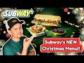 New FESTIVE MENU for Subway!! 