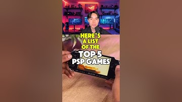 TOP 5 PSP GAMES YOU NEED TO PLAY #psp #videogames