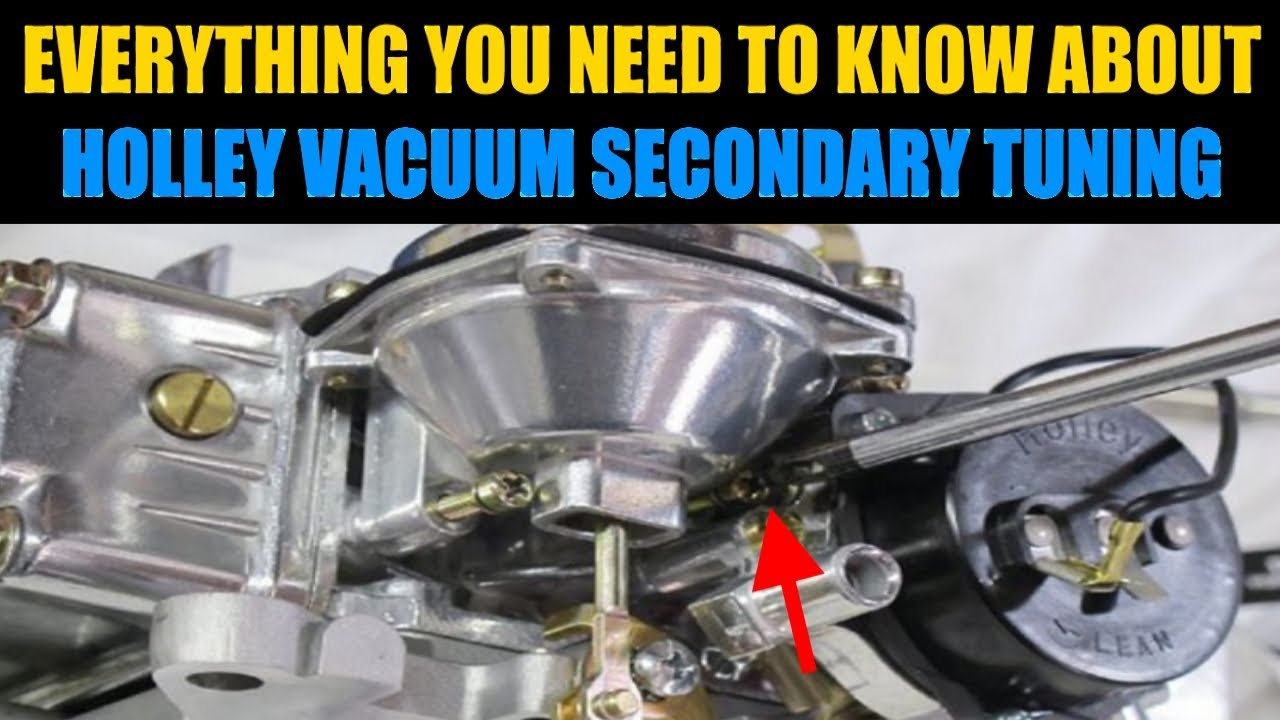 AED 5585 Vacuum Secondary Quick Change Tuning Kit 