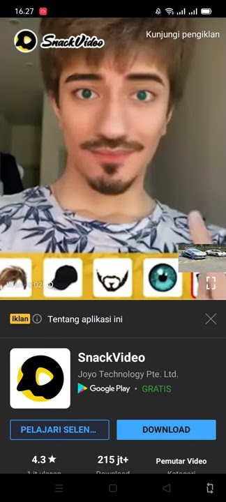 Iklan Snack video