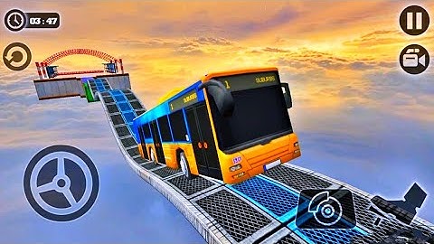 Bus Games #5 : Mega Ramp Racing Stunts Bus Games - Android IOS Gamesplay