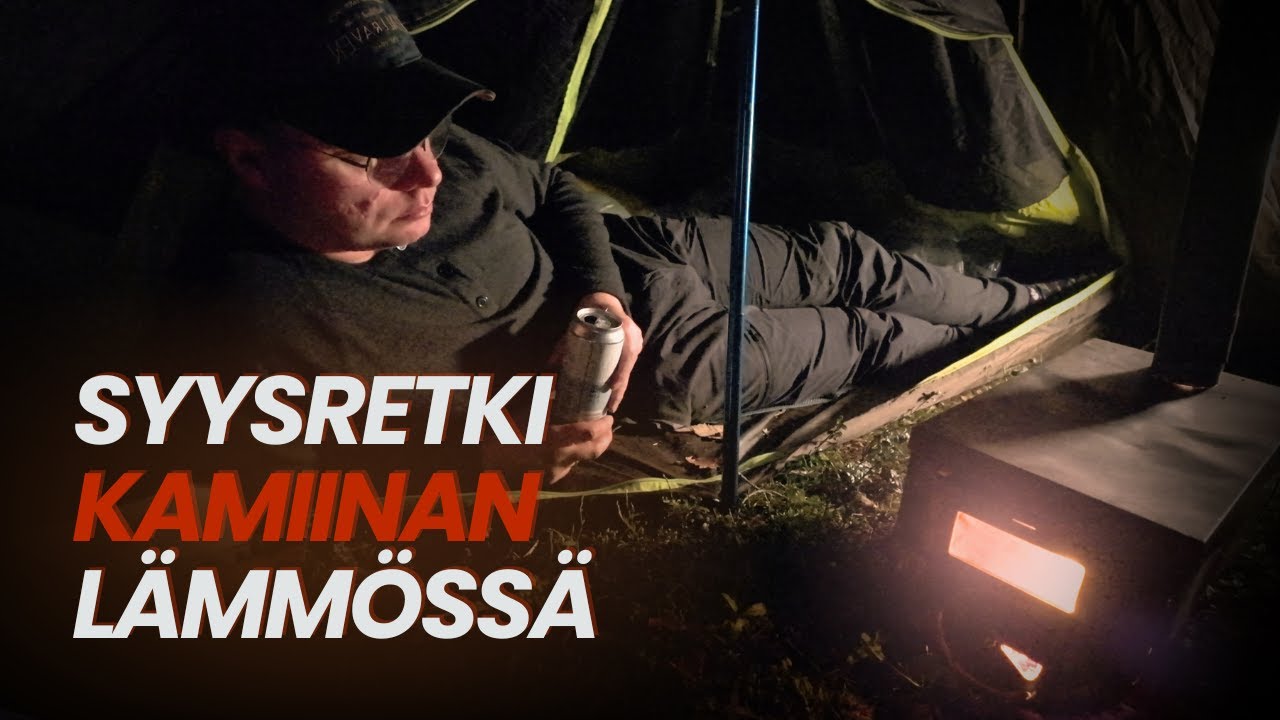 Syysretki kamiinan lämmössä – Kotatelttailua ja hyvää ruokaa