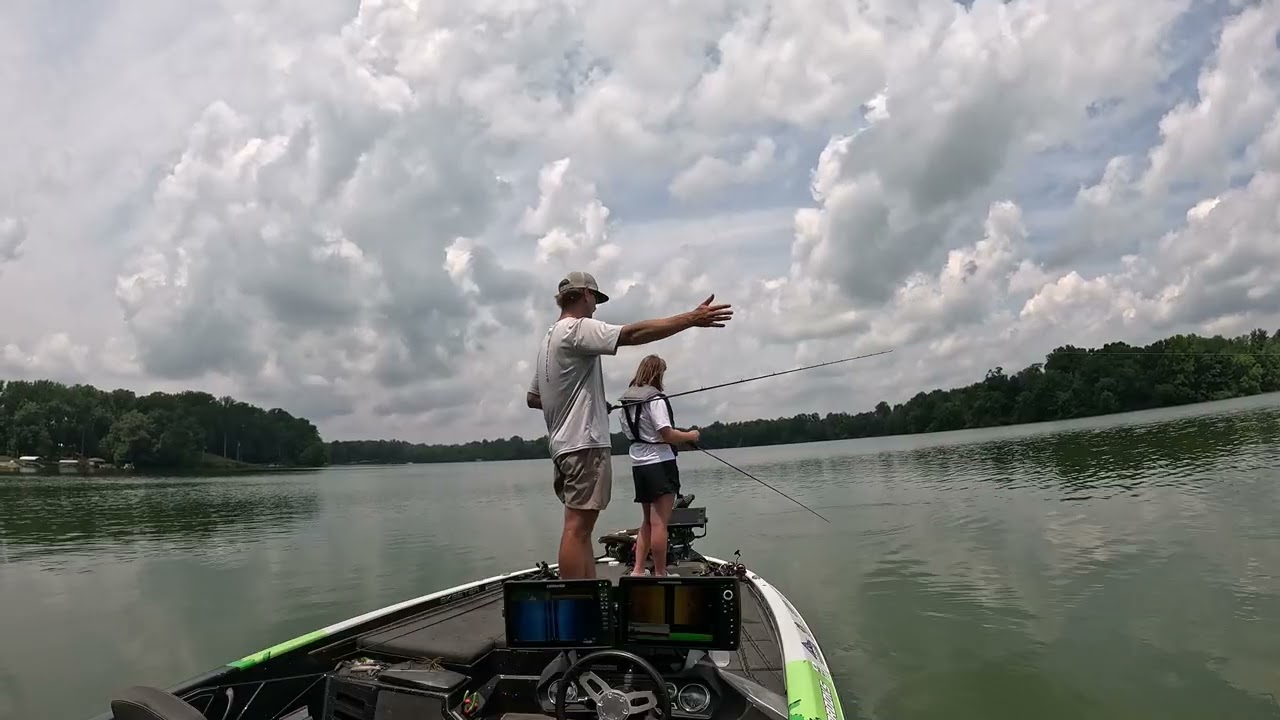 Bass Fishing With Sam and Soph