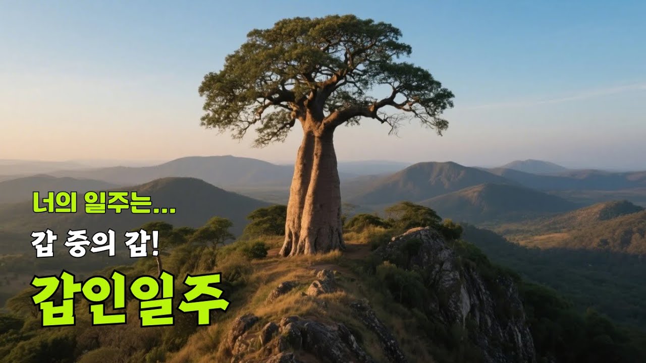 [너의 일주는] 갑 중의 갑! 갑인일주