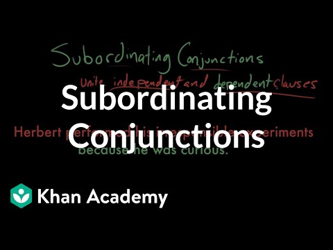 Video: What Is Subordination